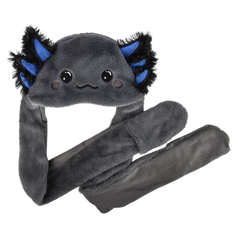 Axolotl Plush Hoodie Hat 35"