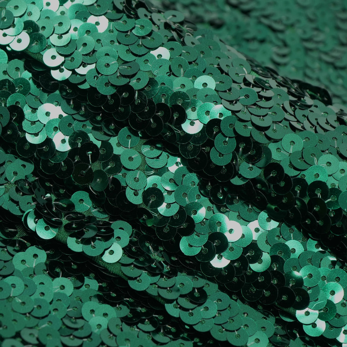 Halo Spandex Sequin Poly Spandex Fabric - Embroidered Sequin, 48" Width, 4-Way Stretch (1 Yard)