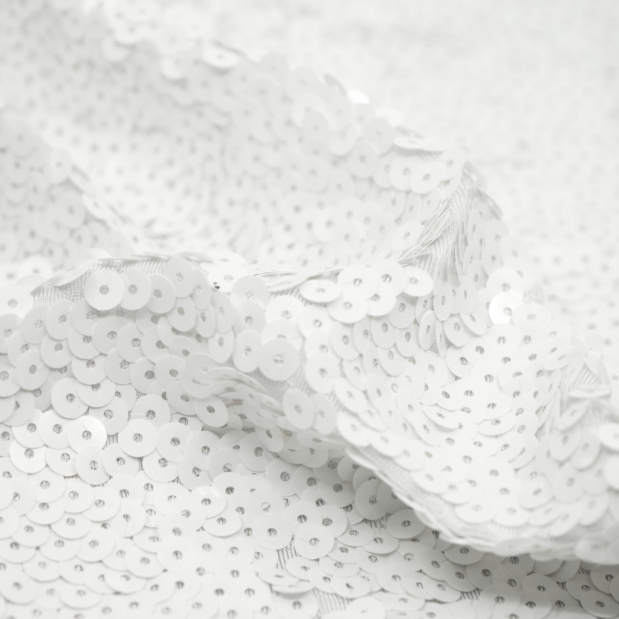 Halo Spandex Sequin Poly Spandex Fabric - Embroidered Sequin, 52" Width, 4-Way Stretch (1 Yard)