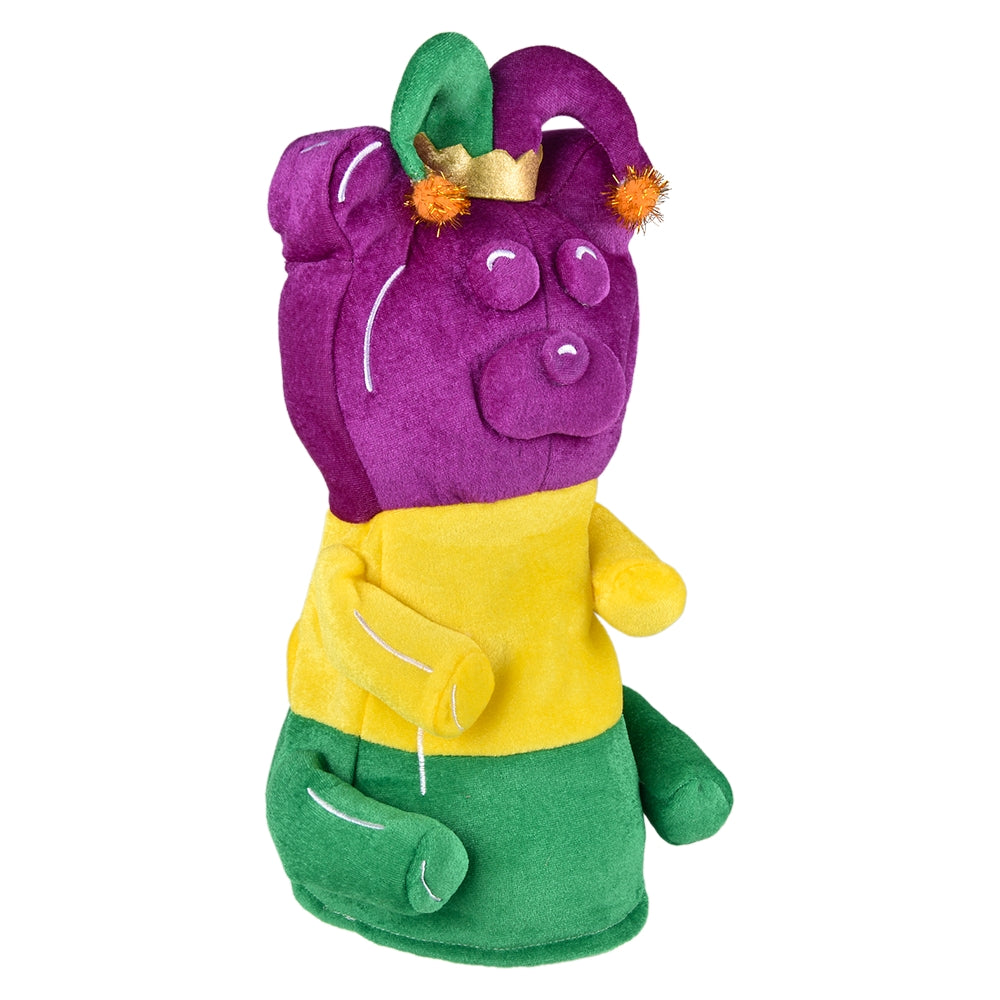 Mardi Gras Light Up Bear Hat