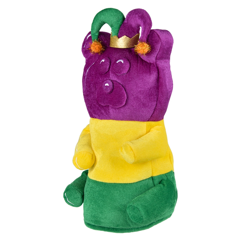 Mardi Gras Light Up Bear Hat