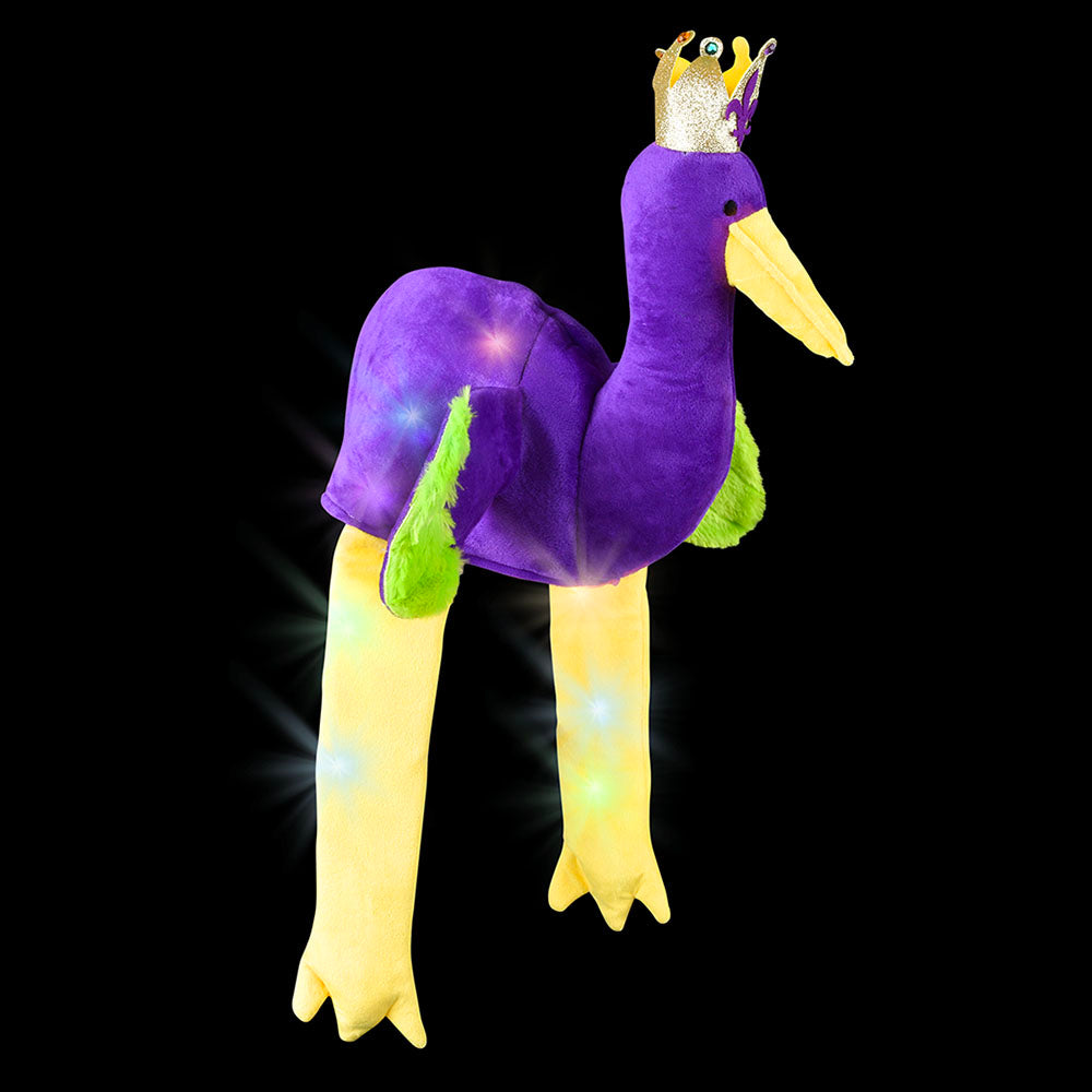 Mardi Gras Pelican Light-Up Hat