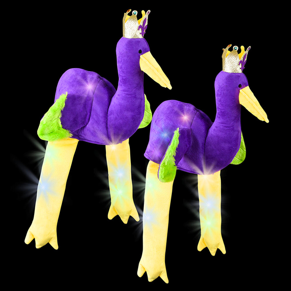 Mardi Gras Pelican Light-Up Hat