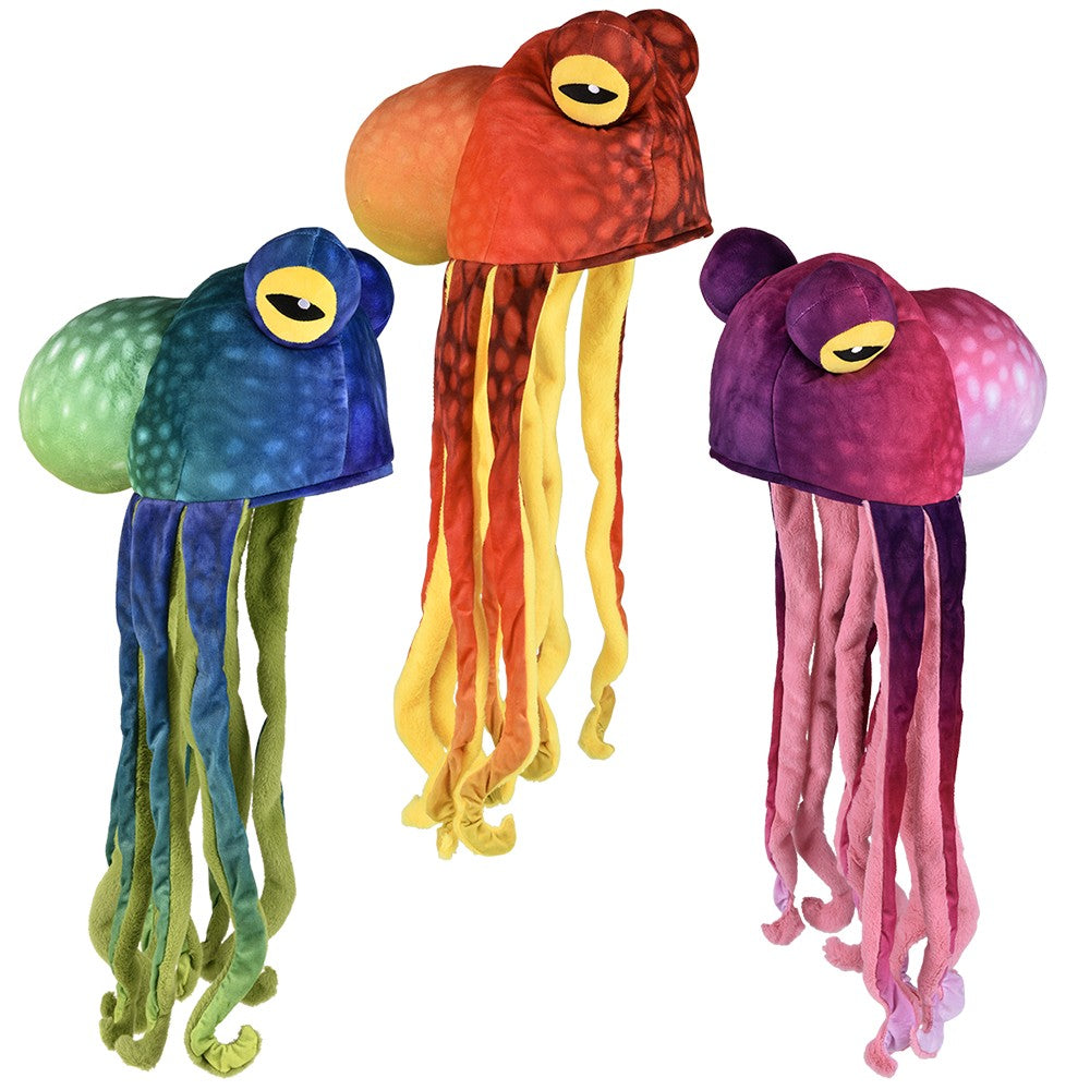 Octopus Plush Hat (3 Pack)