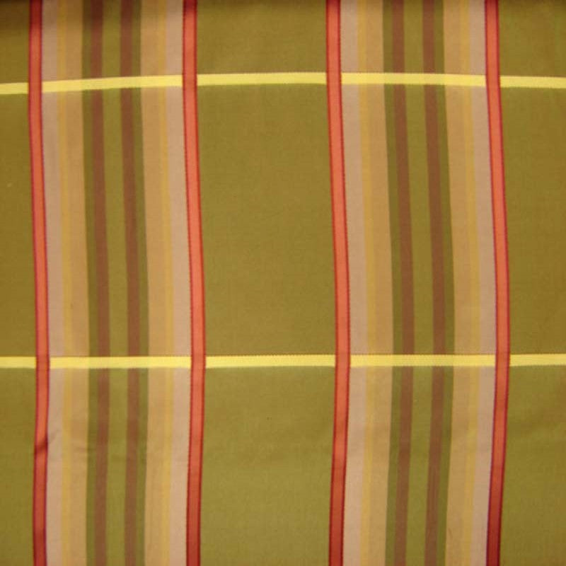 Harley Fabric Silk Fabric - Multicolored Stripe, 54" Width (1 Yard)