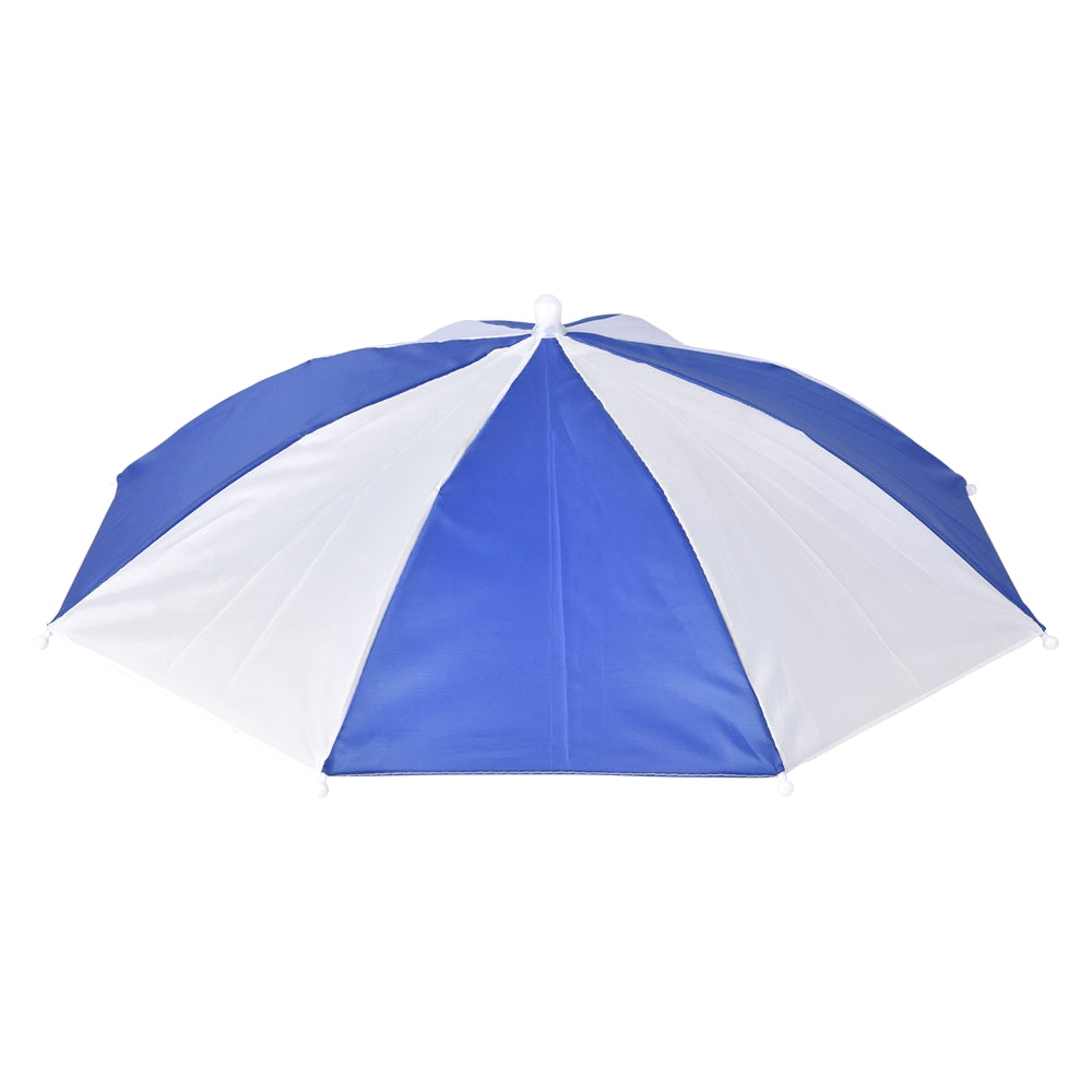 Umbrella Hat 20" Blue and White (1 DZ)