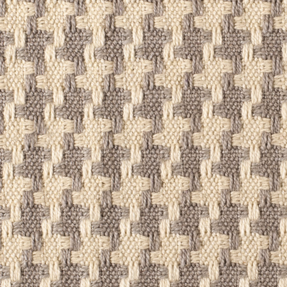 Stone Houndstooth Woven