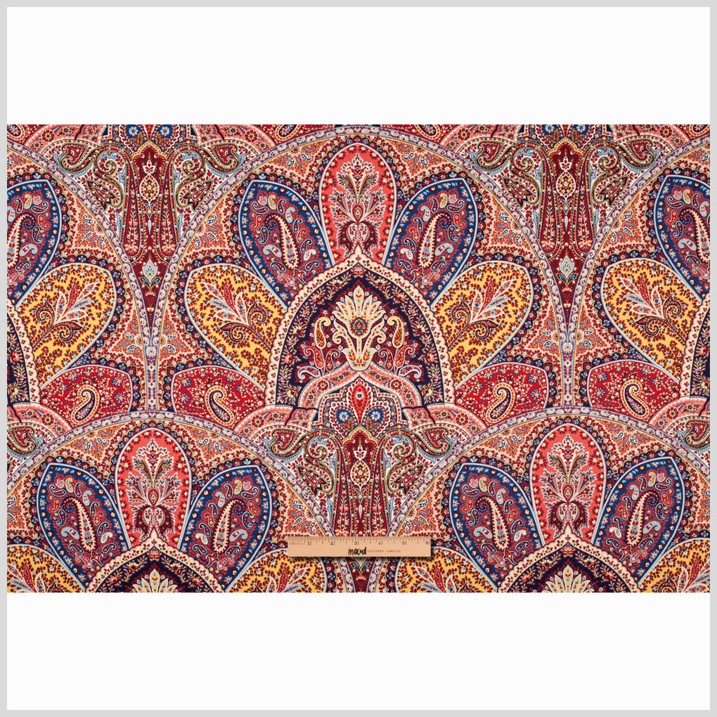 Gem Paisley Twill