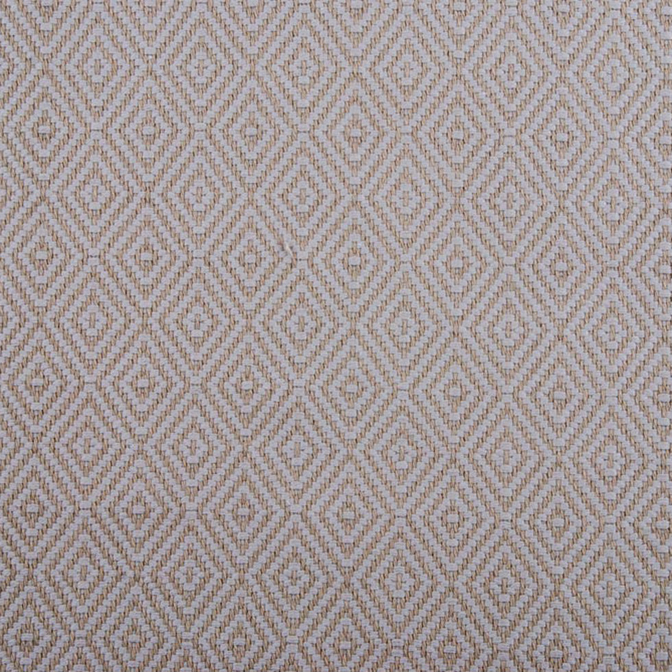 Beige Diamond Woven