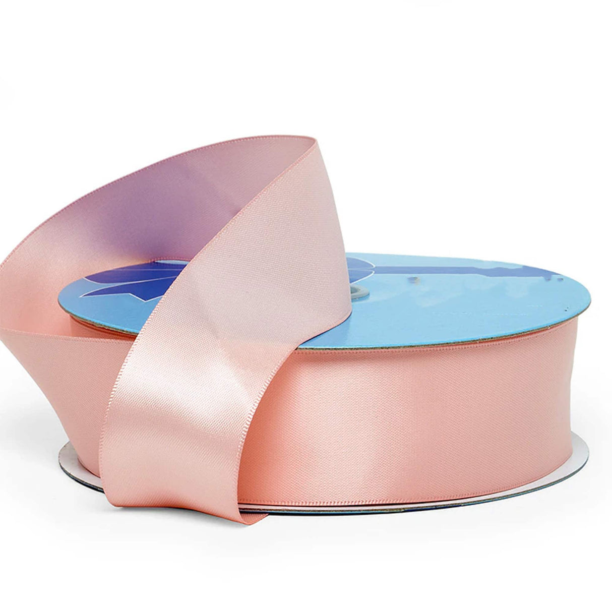 High-Shine Satin Fabric Ribbon – Solid Look 1/4 '' X 100 yd Single Faced 1 / roll Quartz