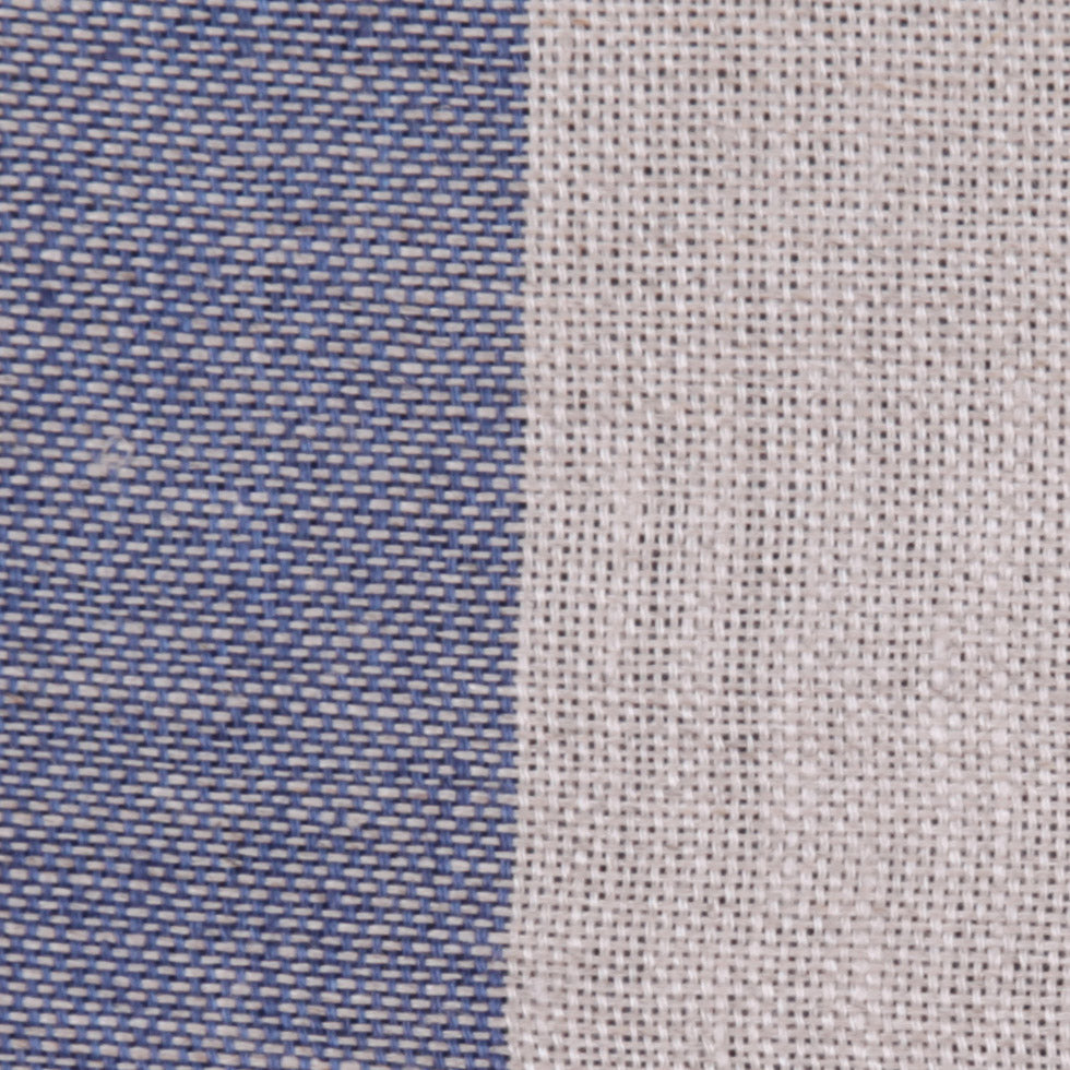 Blue 5 Stripes Linen
