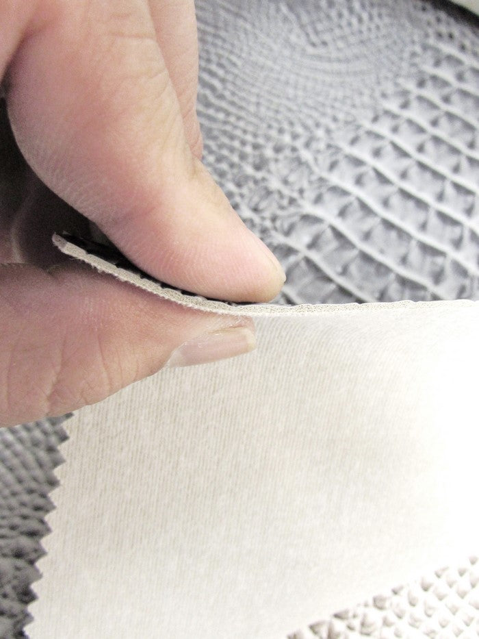 Viper Green Hydra Gator 3D Embossed Vinyl Fabric