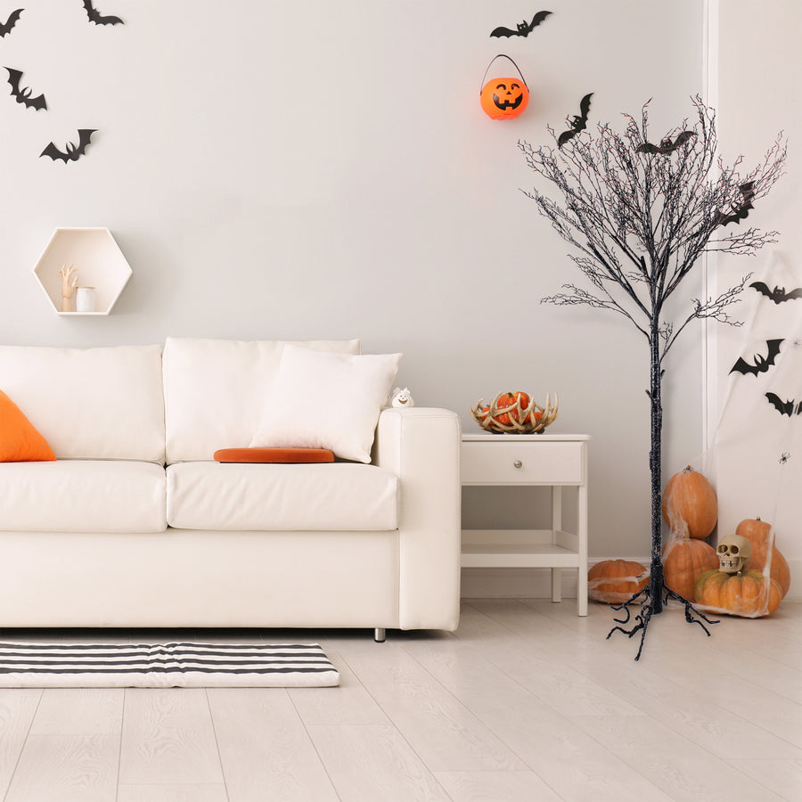 68IN Halloween Black Leafless Tree Decoration