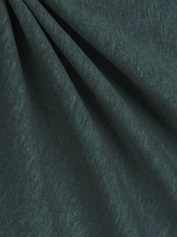 Heather Charcoal Heavy Interlock Poly Cotton Fabric