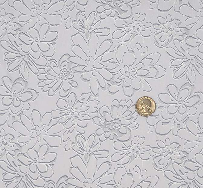 Hi Multi Chiffon 1D1322 Chiffon Fabric - Gray, 58/60" Width