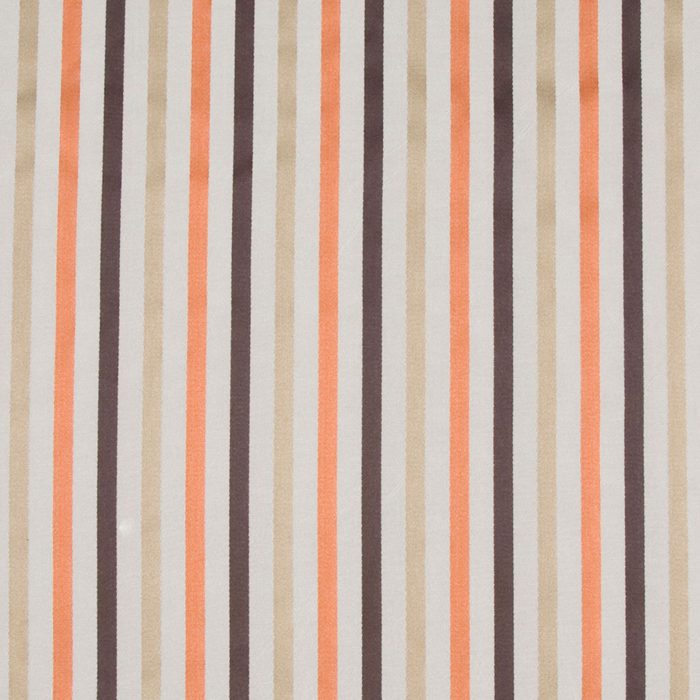 Cappuccino/Terracotta/Chocolate Stripes Woven