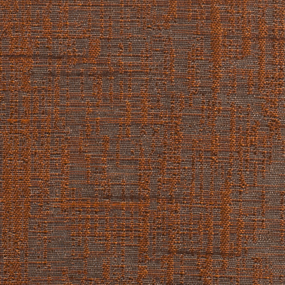 Cashmere/Terracotta Polyester Brocade