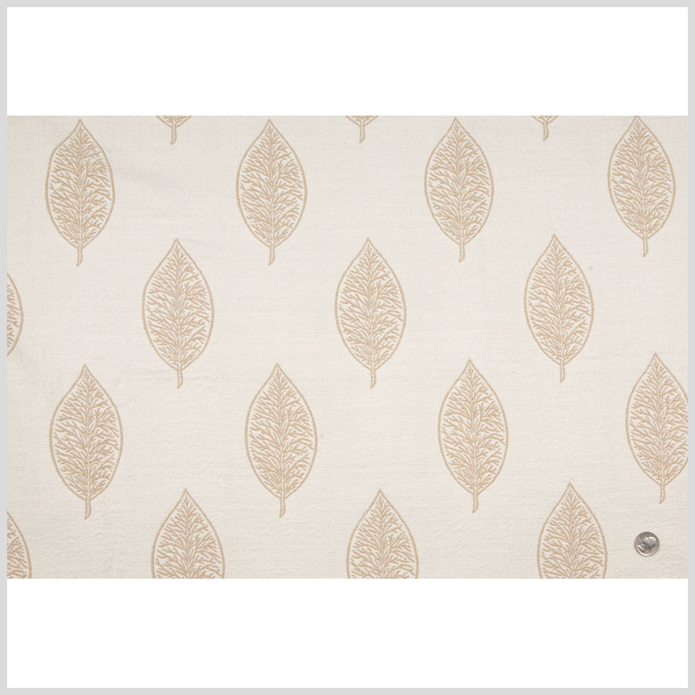 Sisal/Off-White Floral Woven