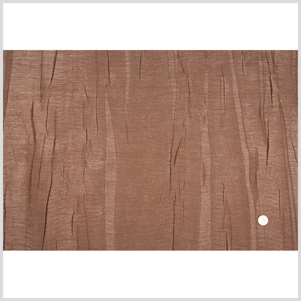 Mauve Crinkled Woven