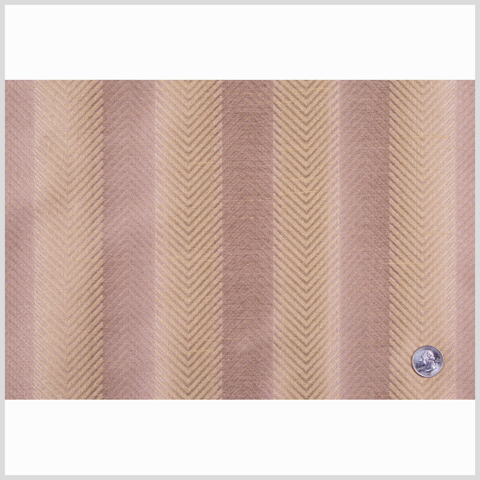 Victorian Gold/Plateau Gold Stripes Shantung /Dupioni