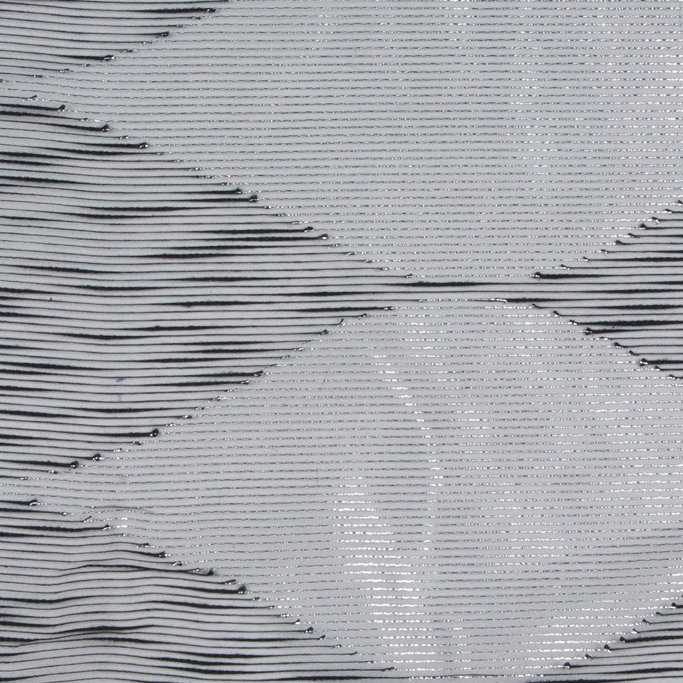 Black/Silver Diamonds Sheer