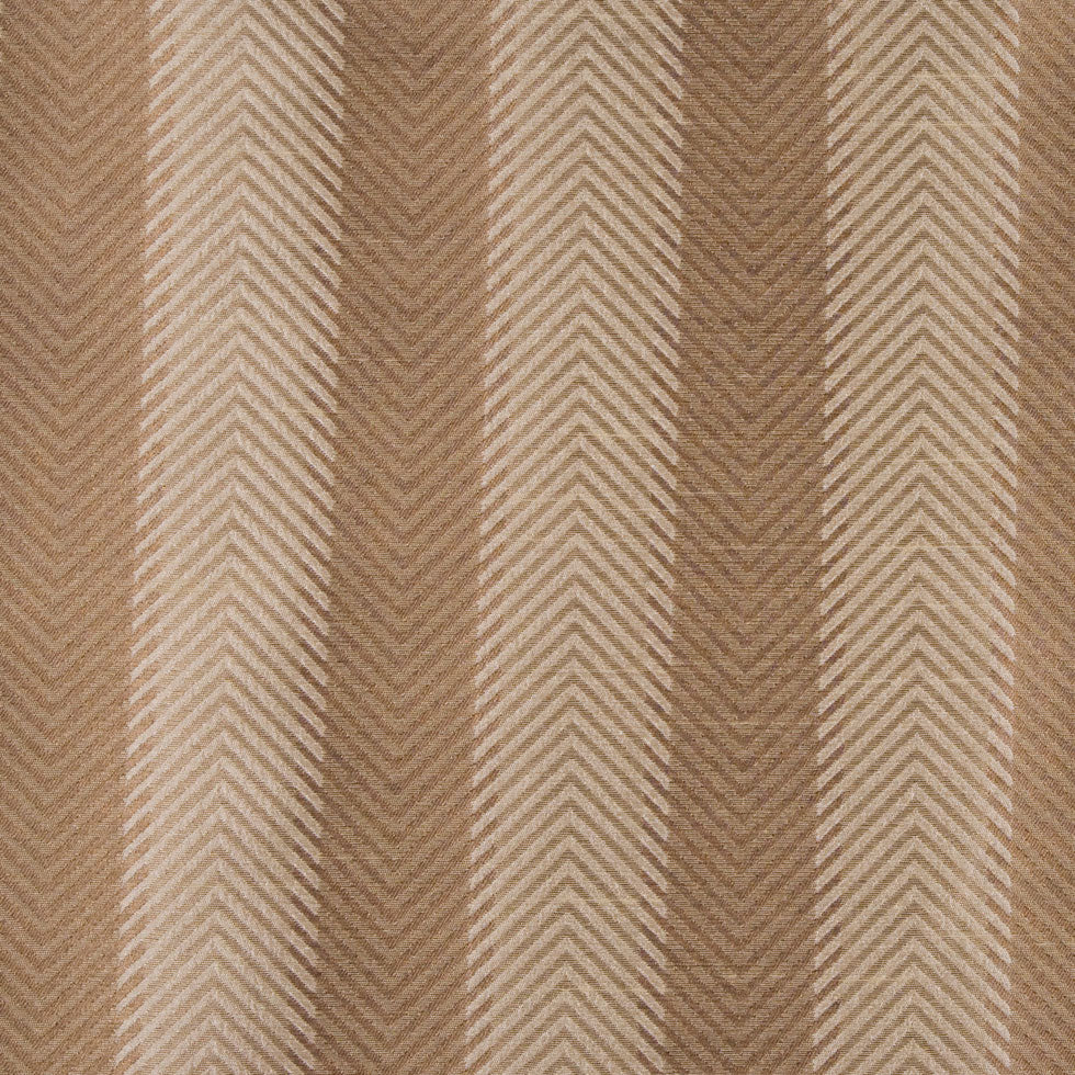 Victorian Gold/Stone Stripes Shantung /Dupioni