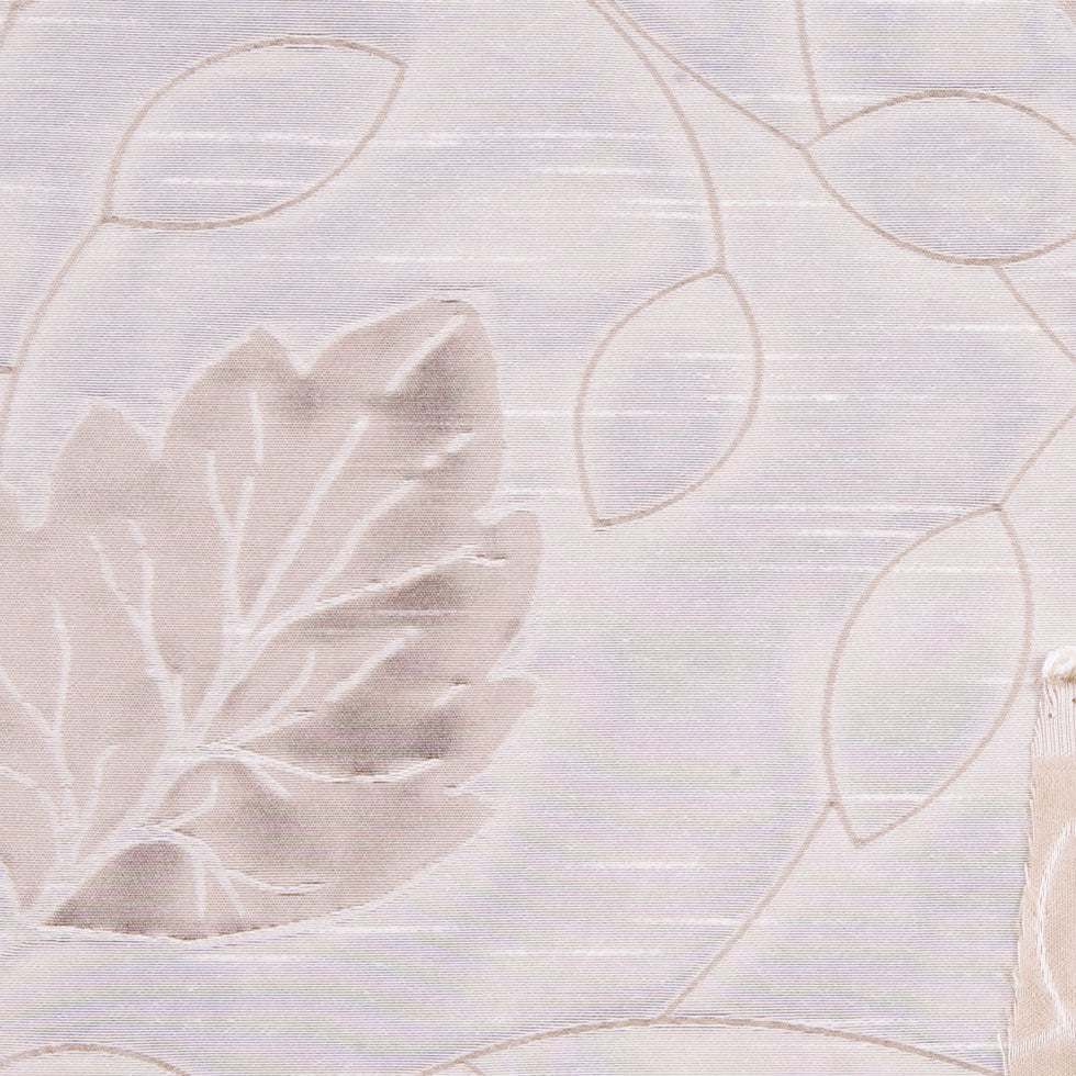 Beige/Victorian Gold Floral Shantung /Dupioni