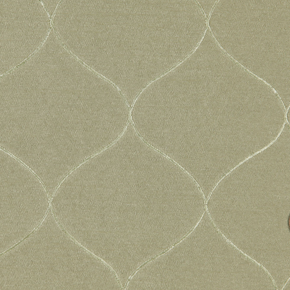 Green Diamonds Embr & Eyelet