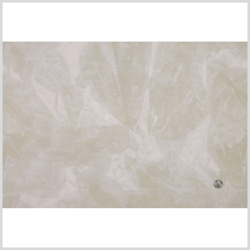 Pale Gray Tie Dye Faux Suede