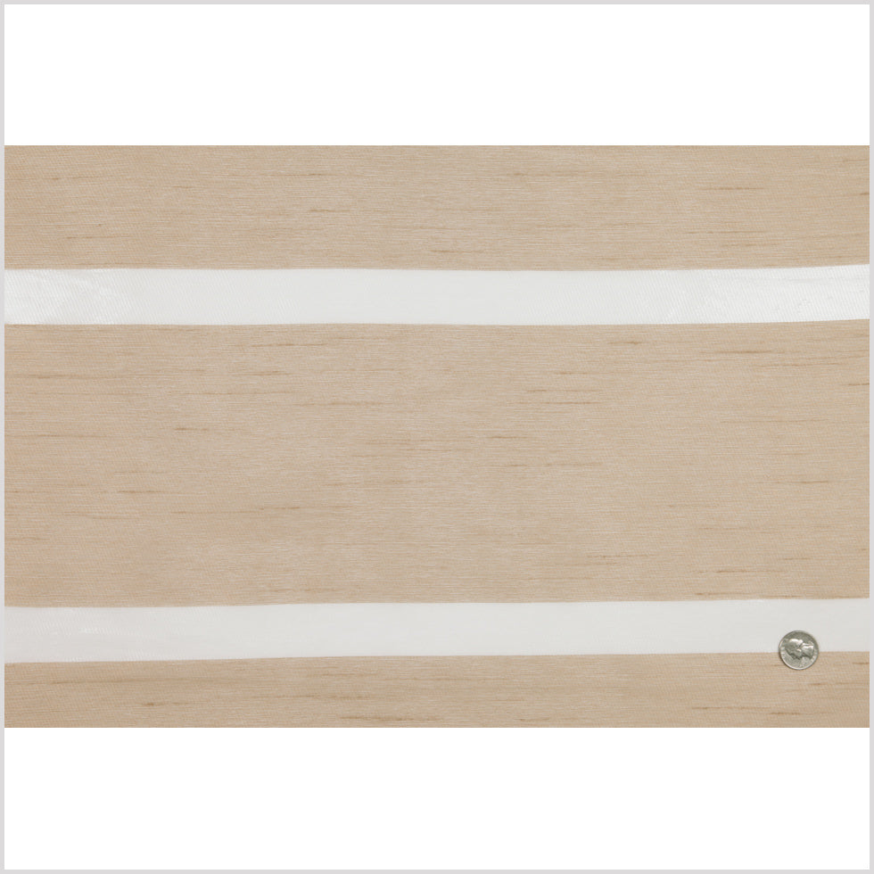 Gold 40252 Stripes Sheer