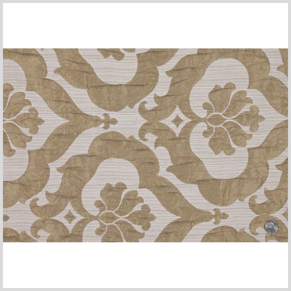 Beige Damask Woven