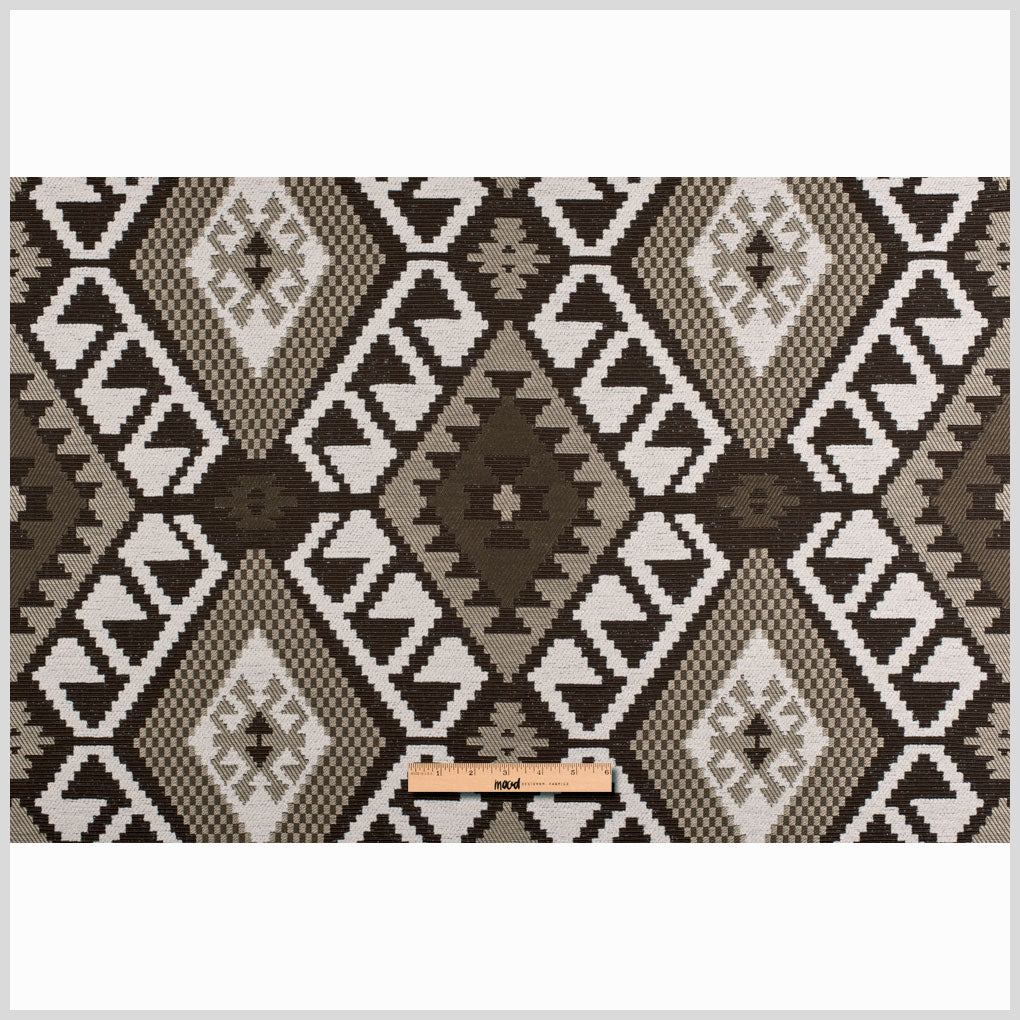 Chocolate/Cream Ikat