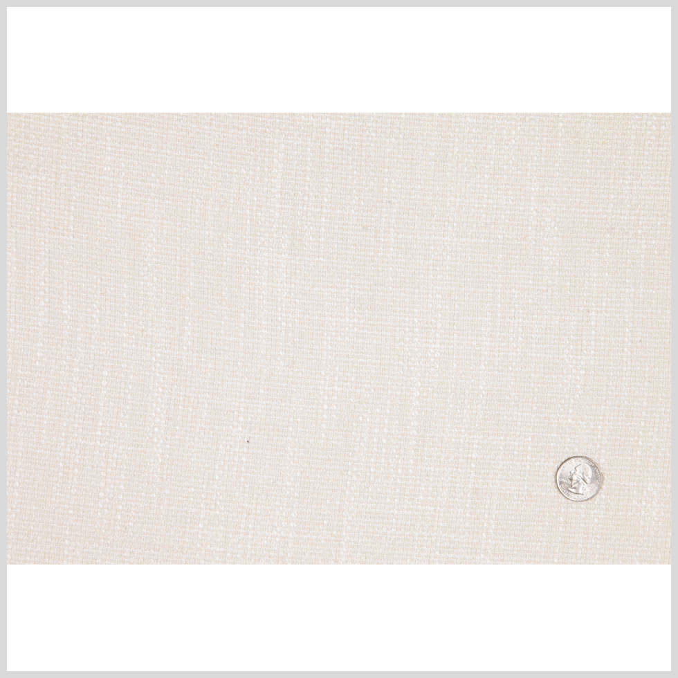 Ivory/Cream Solid Woven Boucle