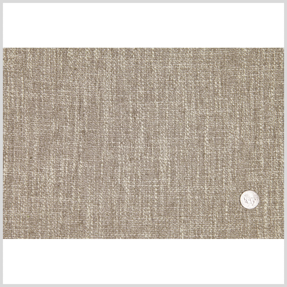 Wheat/Cream Solid Woven Boucle