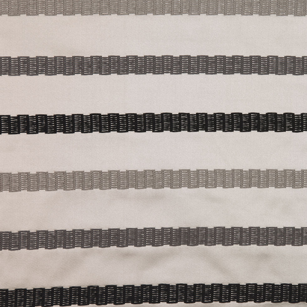 Gold/Black/Gray Stripes Embroidery Stripe