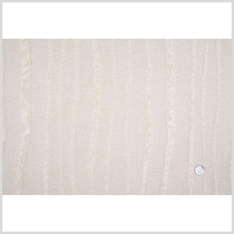Soft Gold Stripes Woven
