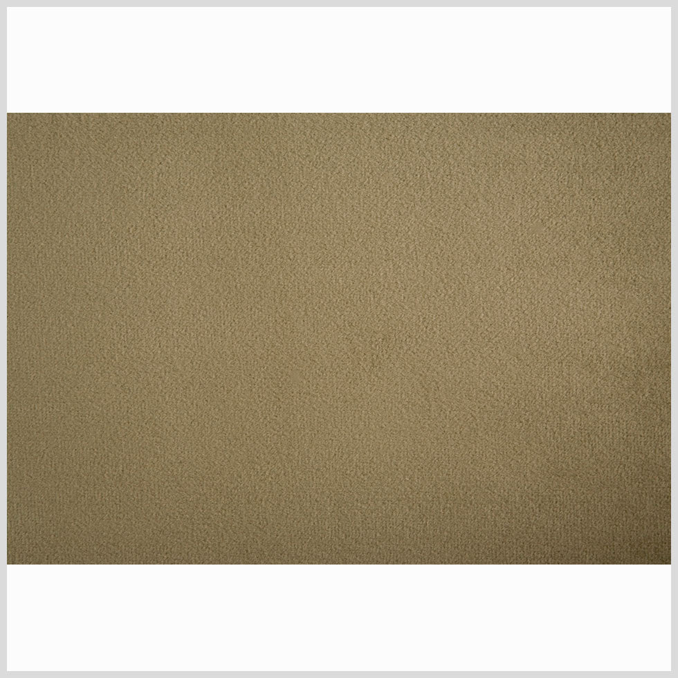 Dark Khaki Solid Velvet
