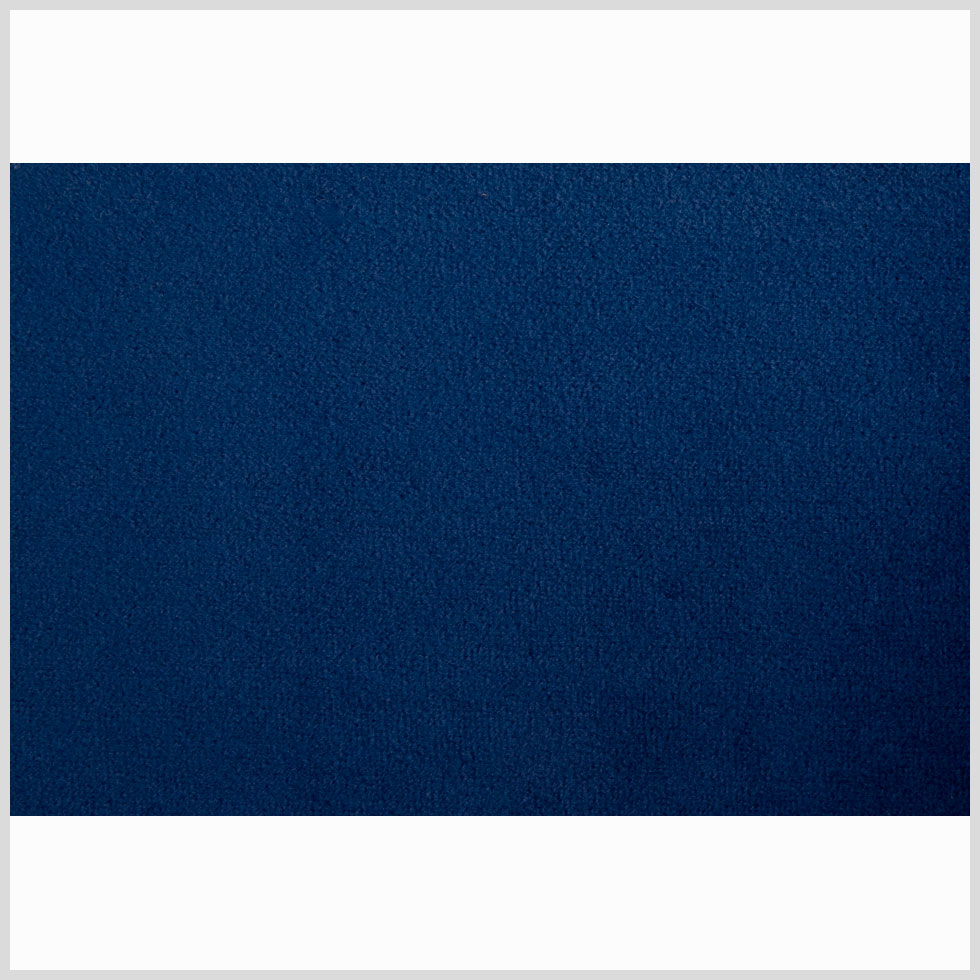 Marine Blue Solid Velvet