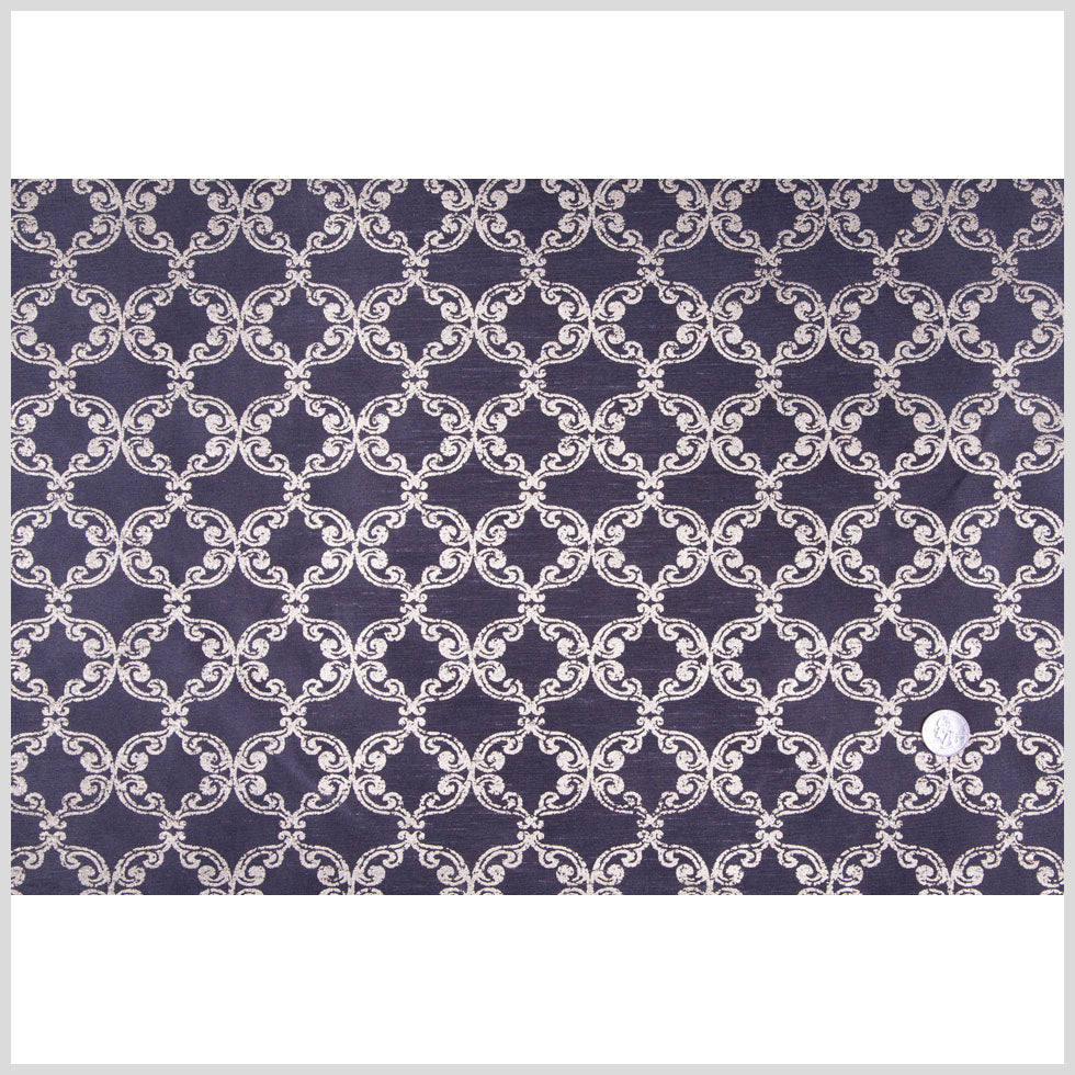 Charcoal Gray/Soft Gold Classical Shantung /Dupioni