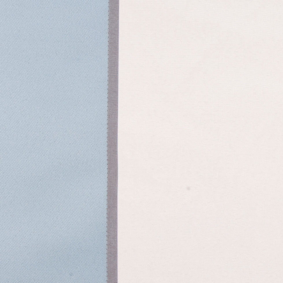Sky Blue/Natural/Black Stripes Woven