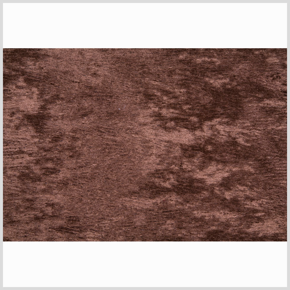 Chocolate Crinkled Velvet