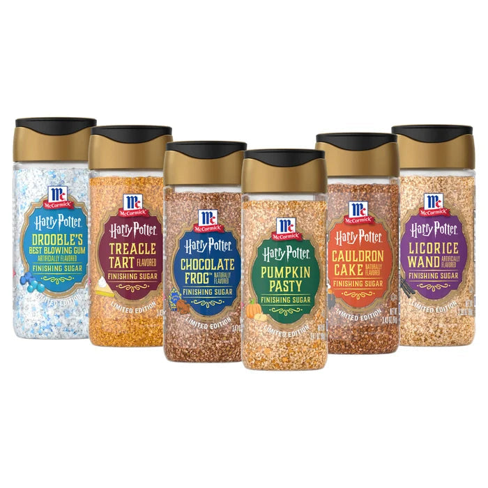 McCormick Harry Potter Finishing Sugars Collection – Limited Edition, 6 Count