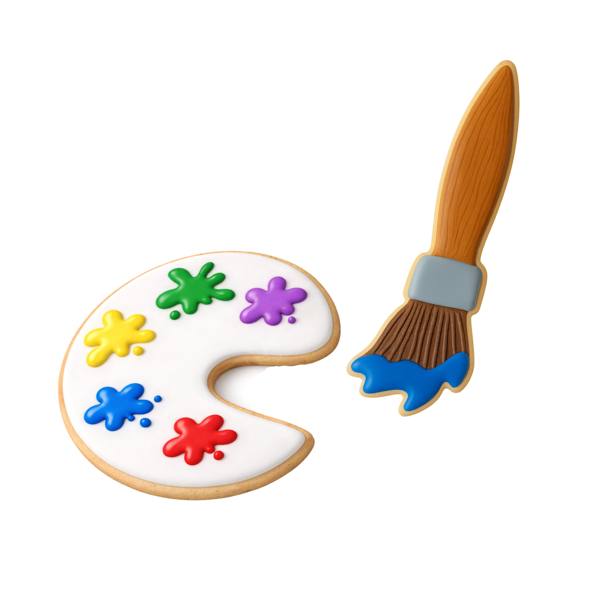 Love To Paint - Artist Cookie Cutter 2 Pc Set HS0427