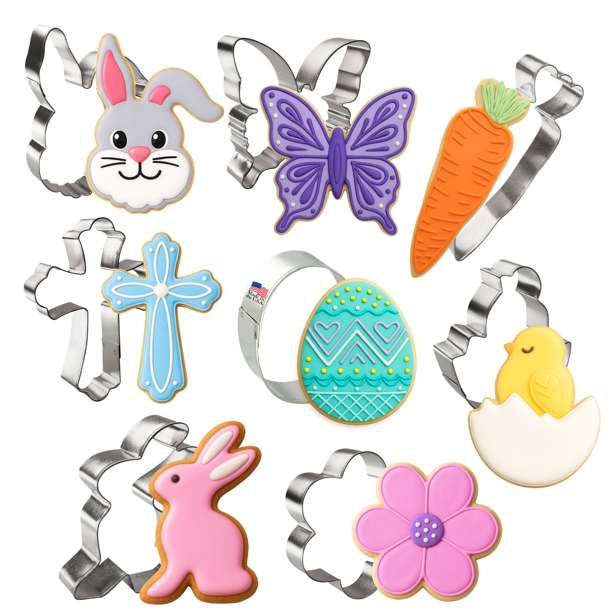 Easter Cookie Cutter 8 Pc Set HS0435