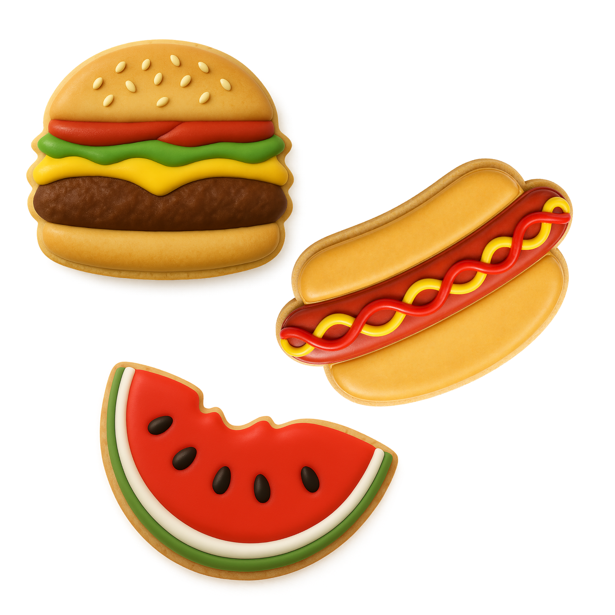 Labor Day 3 Pc. Cookie Cutter Set HS0625