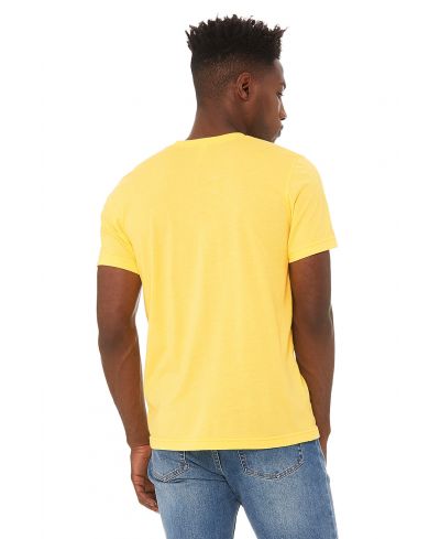 Bella Canvas 3001CVC CVC Fabric - HTR Yellow Heather, Short Sleeve, Crewneck, Unisex (1 Piece)