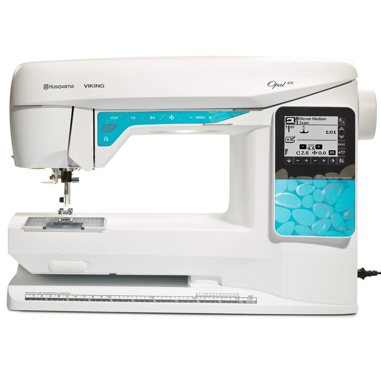 Computerized Sewing Machine with Touch Screen