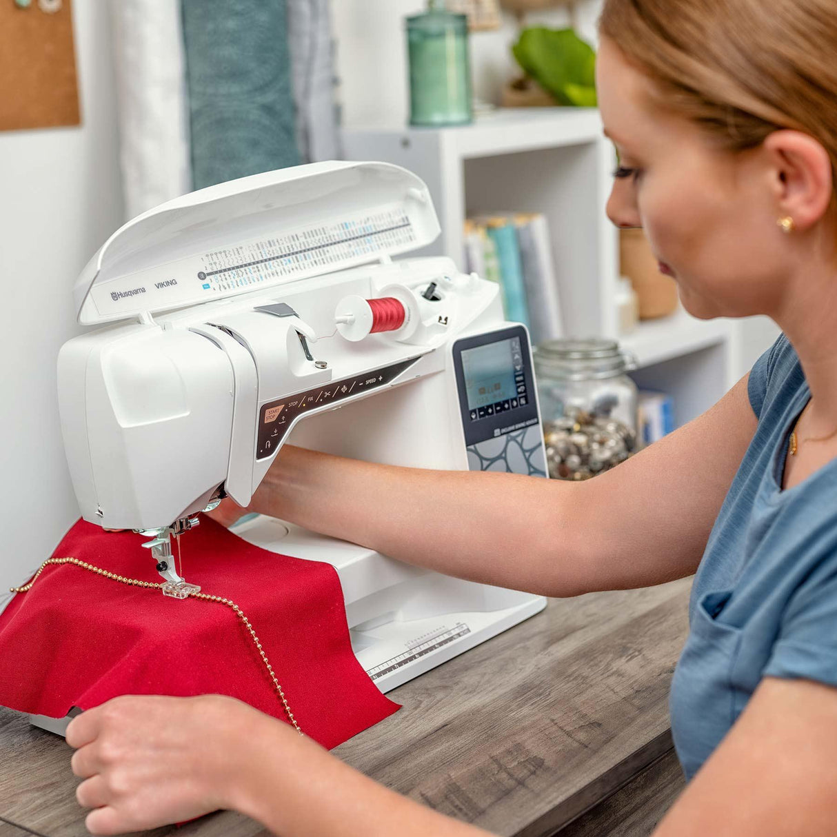 Computerized Sewing Machine with Sensor System