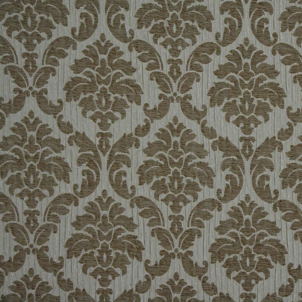 Cashmere/Beige Damask Chenille
