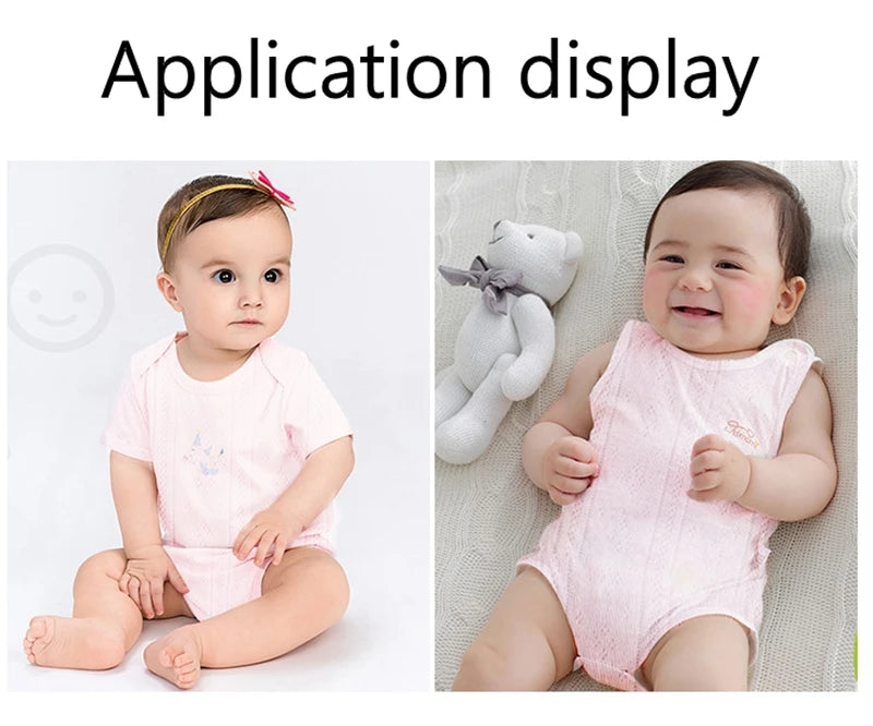 180x200cm/85x50cm 32S Cotton Stretch Rib Knitted Jacquard Fabric For Children's Clothing, Home Wear Handmade DIY Fabric K303290